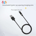 2-pin 7.62mm space Smart bracelet band Watch Magnetic Charging Cable 2pin Wristband charger Line 2 pin band charge power cable