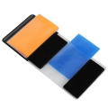 For yongnuo Color Gel Filter Flash Diffuser Soft Box 12 Sets of Colors Studio Flash Camera Diffuser