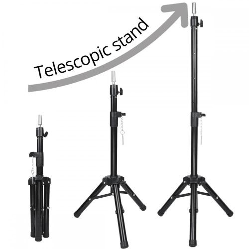 Wig Stand Black Mannequin Head Tripod For Wigs Supplier, Supply Various Wig Stand Black Mannequin Head Tripod For Wigs of High Quality