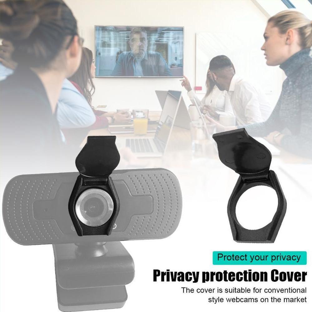 Privacy Shutter Lens Cap Hood HD Pro Webcam Protective Cap Lens Web Camera Cover Cap Hood Cover Accessories for Universal Camera