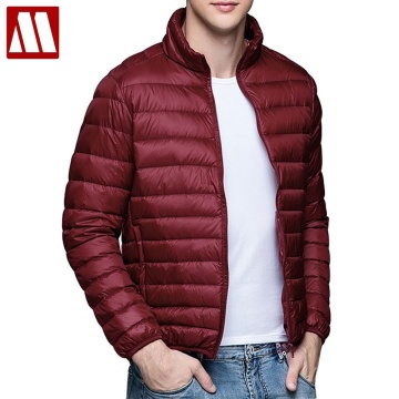 2020 New Casual Brand White Duck Down Jacket Men Autumn Winter Warm Coat Men's Ultralight Duck Down Jacket Male Windproof Parka