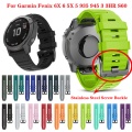 26mm 22mm Quick Fit Watchband For Garmin Fenix 6X 6X Pro 5X 3 3HR Silicone Easyfit Wrist Band for Garmin Fenix 6 6 Pro 5 5 Plus