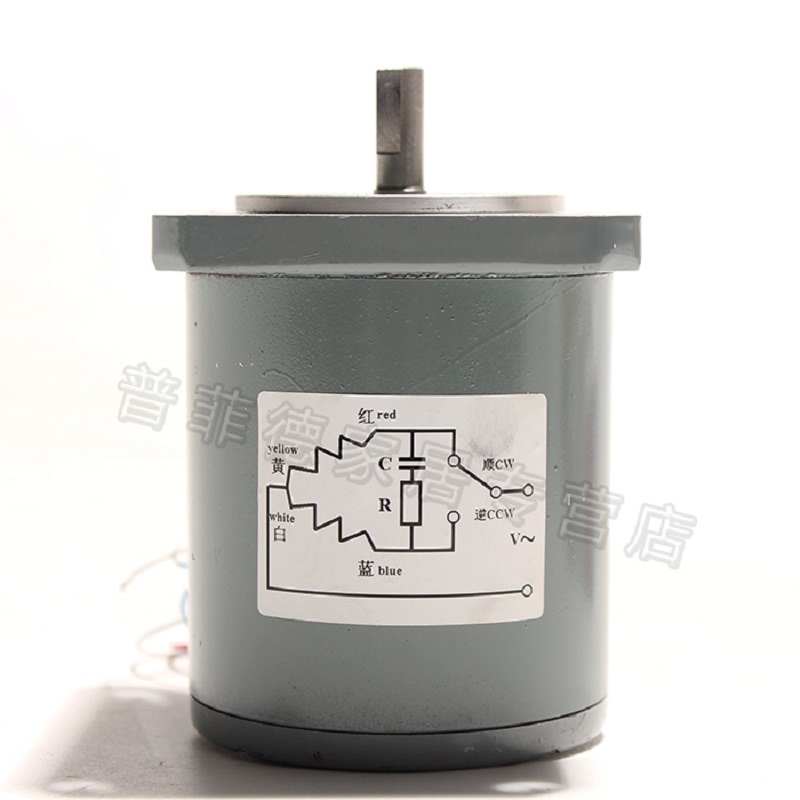 70TDY115-1 Permanent Magnet Low Speed Synchronous Motor, AC AC Motor 220V 115RPM 24W Permanent Magnet Motor