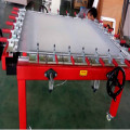 Automatic stretching screen machine