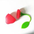 Silicone Strawberry Design Loose Tea Leaf Strainer Herbal Spice Infuser Filter Tools