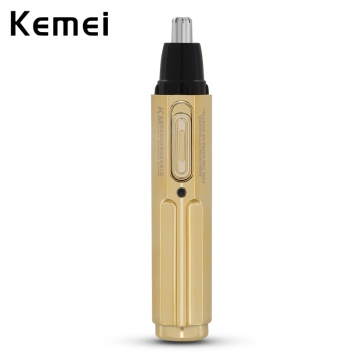 Kemei-6616 Professional Electric Rechargeable Ear Nose Hair Trimmer Fashion Safe Face Care for Man and Woman