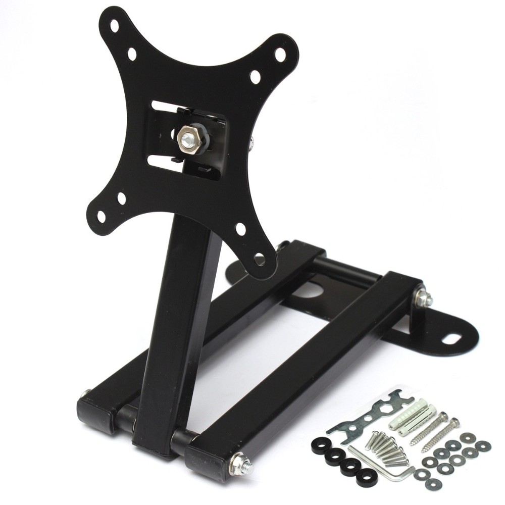 LCD-12T 10"24"30" 3 ARM folding tiltable swivel LCD LED PLASMA tv wall bracket mount stand holder