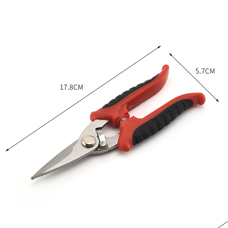 Newly Multifunction Metal Scissors Cable Stripping Shears Stainless Steel Electrician Tool XSD88