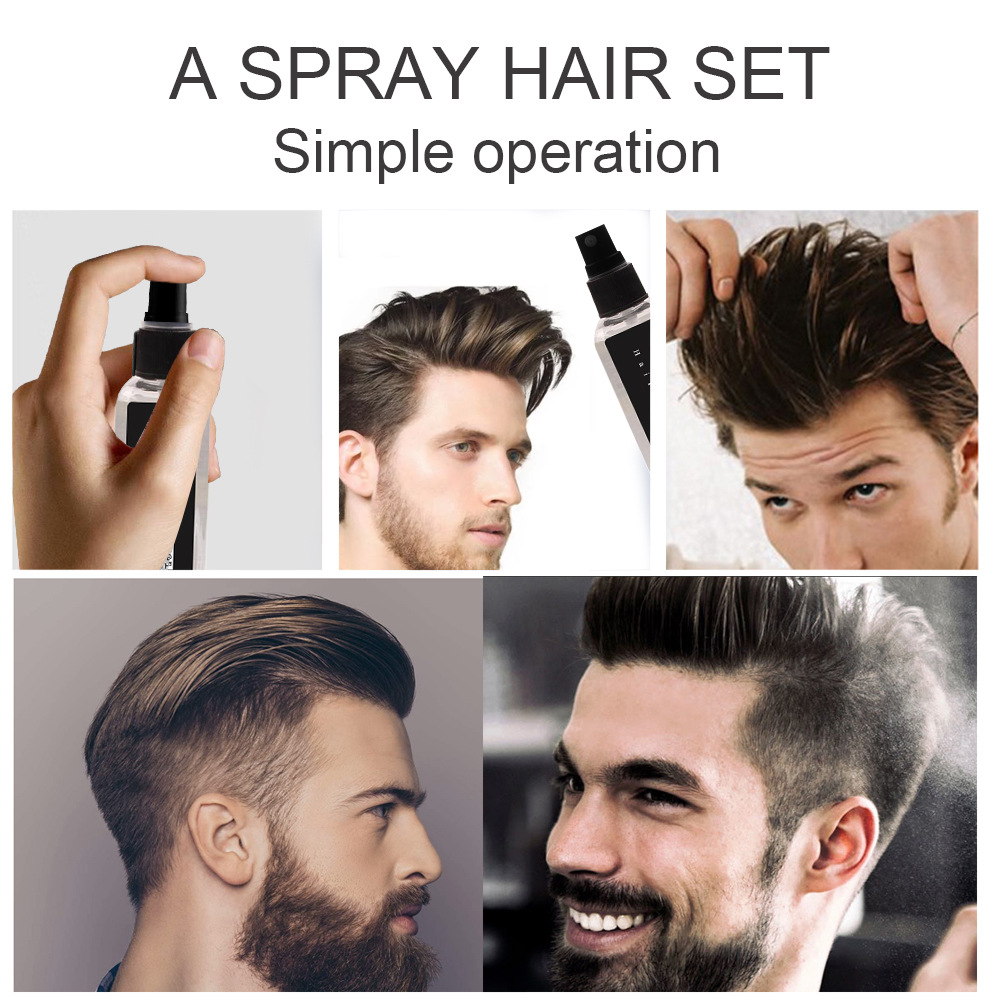 PUMP-HAIR Extra-Volume Magic Spray Hair spray Hair Styling Spray Strong Hair Styling Gel Contains Dense Hair Fibers Spray