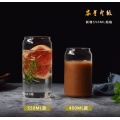 400ML/550ML Reusable Cola Cups Glass Tumbler Mug Coffee cup Beer cup Highball Goblet Juicy Drinking Cup Mother Gift Eco-Friendly