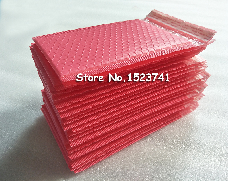 New arrival 15x20+4cm 25pcs/lot pink Poly bubble Mailer envelopes padded Mailing Bag Self Sealing