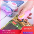 Mini Portable Food Sealer Snack Bag Clip Hot Sealer Candy Blend Color Home Kitchen Store Electric Appliances Tools Small Items