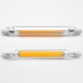R7S LED Dimmable COB Lamp Bulb 118mm 78mm Glass Tube 40W 30W 15W Replace Halogen Lamp Light AC 220V 230V 240V R7S Spotlight