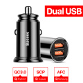 Dual USB Black