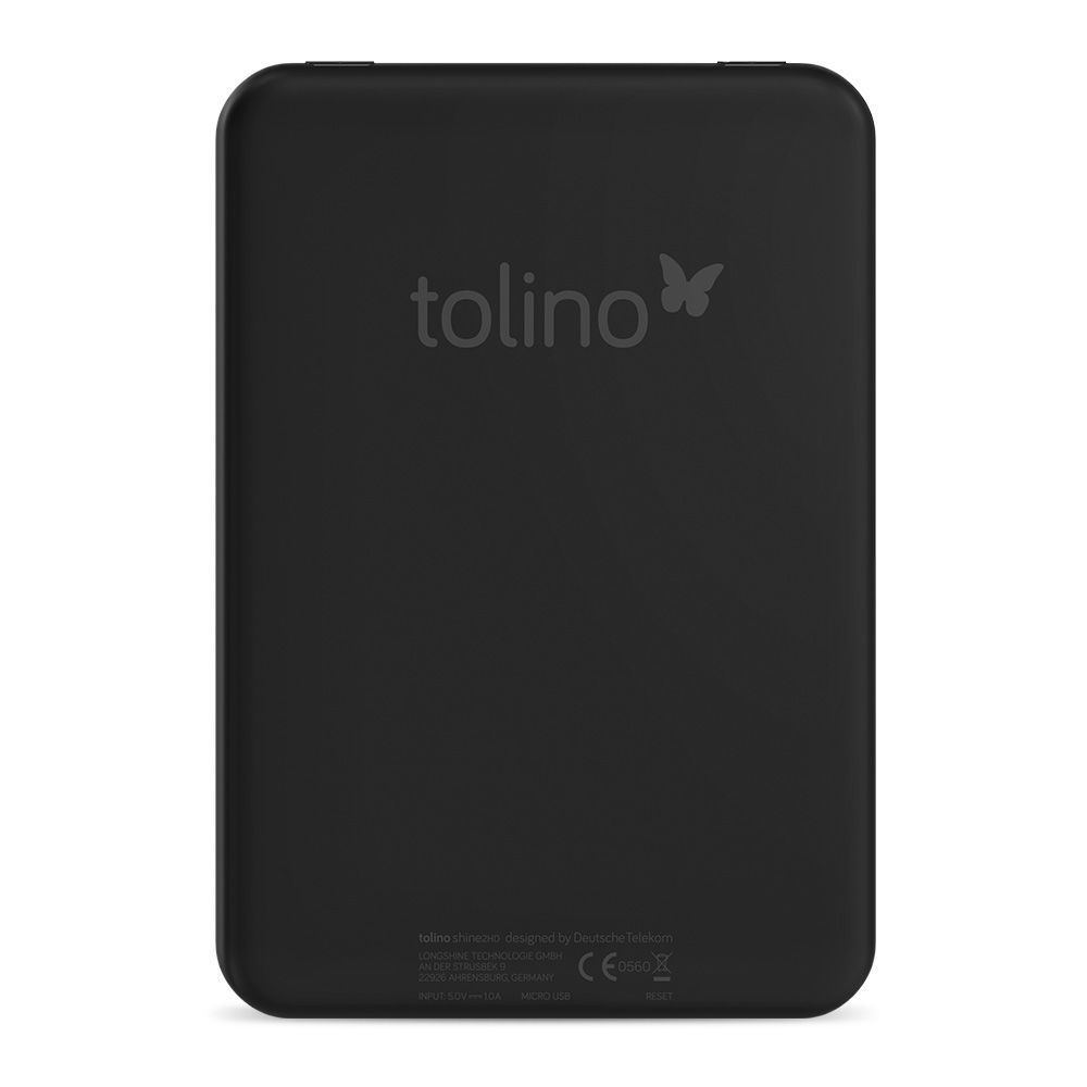 ebook reader Tolino Shine2 HD 300PPI ereader 6-inch ink screen e-book 4G memory Backlight support WIFI e-ink