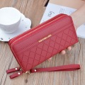 Long Women's Wallet Female Purses Tassel Coin Purse Card Holder Wallets Female Pu Leather Clutch Money Bag Pu Leather Wallet