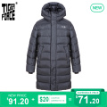 TIGER FORCE 2020 New Winter Jacket For Men Long black Warm Male Sports Casual fashion Thick outdoor Men's coat Warm Parka 70701