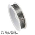 Uxcell 1pc Heating Wire Superfine AWG15 18 19 21 23 24 26 29 FeCrAl Resistor Wire for High Temperature Operation Good Thermal