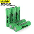 LiitoKala Lii-48S 3.7V 21700 4800mAh li-lon battery 9.6A power 2C Rate Discharge ternary lithium batteries DIY Electric bicycle