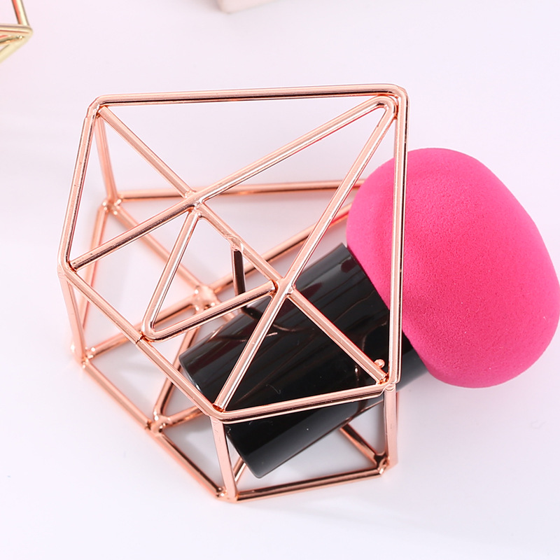 1pcs Hot Sale Beauty Makeup Sponge Holder Powder Puff/Blender/Makeup Sponge Drying Stand Storage Rack Makeup Puff Rack Free Ship