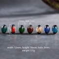 5pcs/lot 12*18mm Japanese Ancient Sandstone Barrel Beads Drum Shape Lampwork Glass Beads DIY Jewelry Accessories for Bracelets