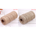 DIY 100m 1mm 2mm Natural Hemp Rope Jute Twine Burlap String Party Wedding Gift Wrapping Cords Thread Scrapbooking Craft Decor