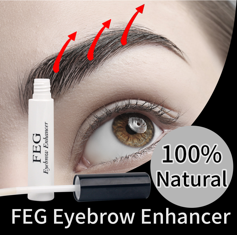 Feg Eyelash Enhancer Serum Eyelash Growth Treatment Natural Herbal Medicine Eye Lashes Extension Lengthening Mascara Makeup Tool