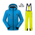 2019 New Pelliot Male Ski Suits Jacket+Pants Men's Water-proof Breathable TThermal Cottom-padded Snowboard Suit Men Ski Jacket