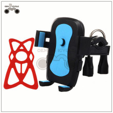 360 degree rotating bike phone holder bicycle phone clip equipped with silicone net