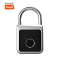 Fingerprint Padlock Tuya APP Bluetooth Waterproof Smart Lock USB Rechargeable Security Keyless Lock for School Locker Gym