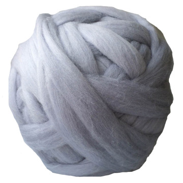 1000g 6cm Thick Fashion Super Chunky Yarn Soft Merino Wool Yarn Roving Spinning for Arm Knitting Hand Knit Blanket