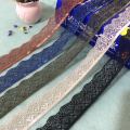 CS2329 3.3CM2 meters/5 meters Colorful made in China lace, stretch lace, DIY lace