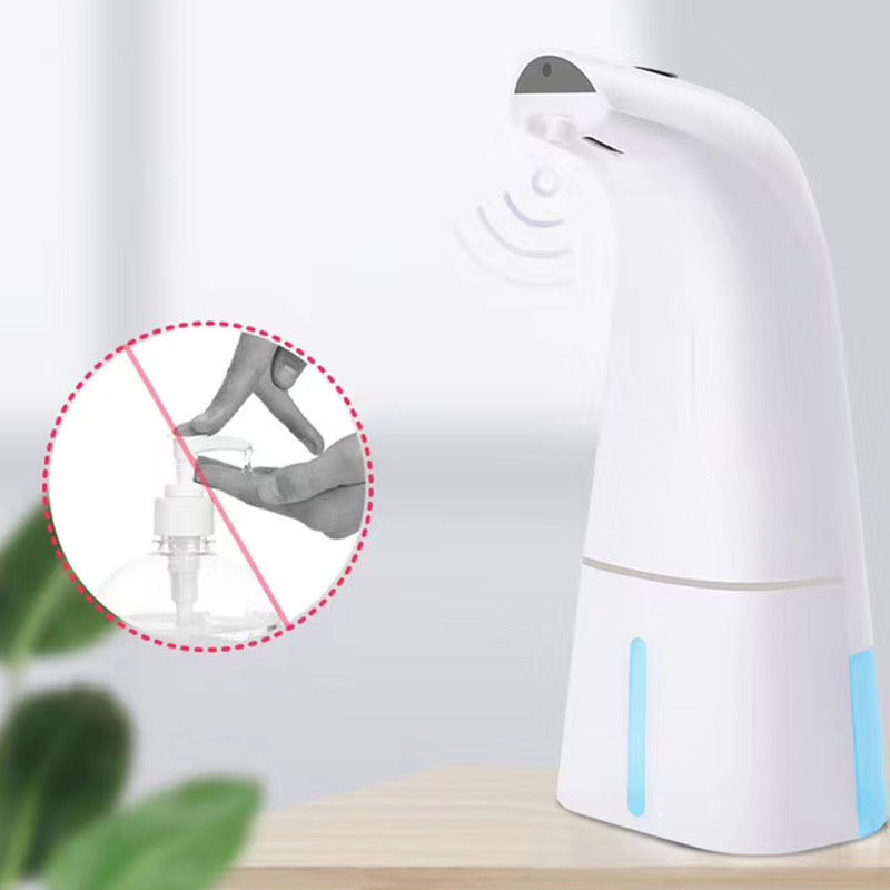 248ml USB Rechargeable Automatic Sensor Foam Soap Dispenser Hand-Free Touchless Automatic Soap Pump Liquid Soap Dispensers
