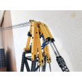 2020 technology building block moc-39663 project Liebherr crane boom high difficulty remote control assembling boy toys