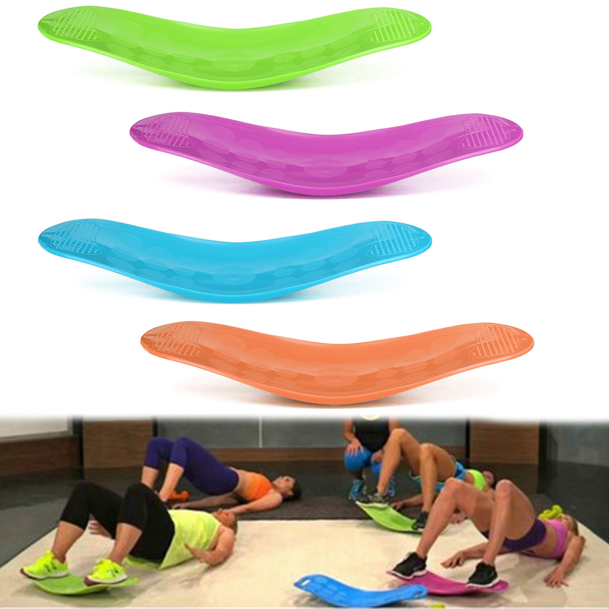 New Arrival Twisting Fitness Balance Board Simple Core Workout for Abdominal Muscles and Legs Balance Fitness Yoga Board