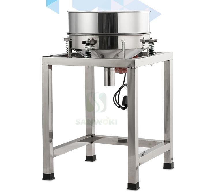 110v 220v 40cm electric Vibrating grain flour screening sieving machine vibration screen machine Pearl powder Vibrating sifter