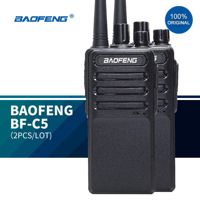 2020 New best radio bf-888 plus walkie talkies baofeng BF-C5 uhf handheld transceiver 5w two way radio tour guide system