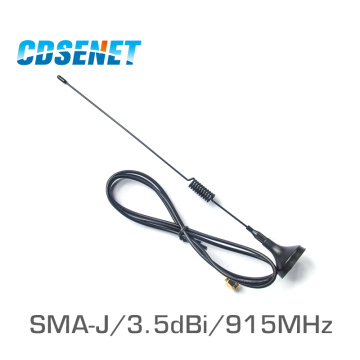 2Pc 915MHz Wifi Anten High Gain ufh Antenna TX915-XP-100 SMA Connector 915 MHz Magnetic Antenna For Wireless Communication