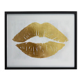 Girls lips design picture frame