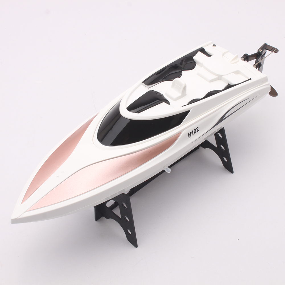 H100 2.4G 4CH 26km/h 180 Degree Electric Remote Conctol RC Racing Boat High Speed Rc Boat Speedboat Flipping Kids Outdoor Toys