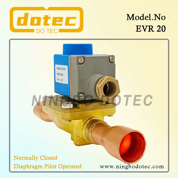 1-1/8'' EVR 20 Danfoss Refrigeration Solenoid Valve 032F1244