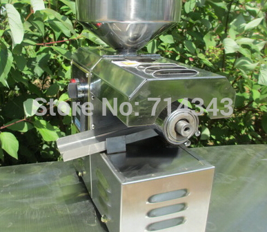 Electric Oil Pressers Oil Mill Expeller Peanut Soy Rapeseed Sesame Seeds Full-automatic Stainless Steel Home Use Small Size