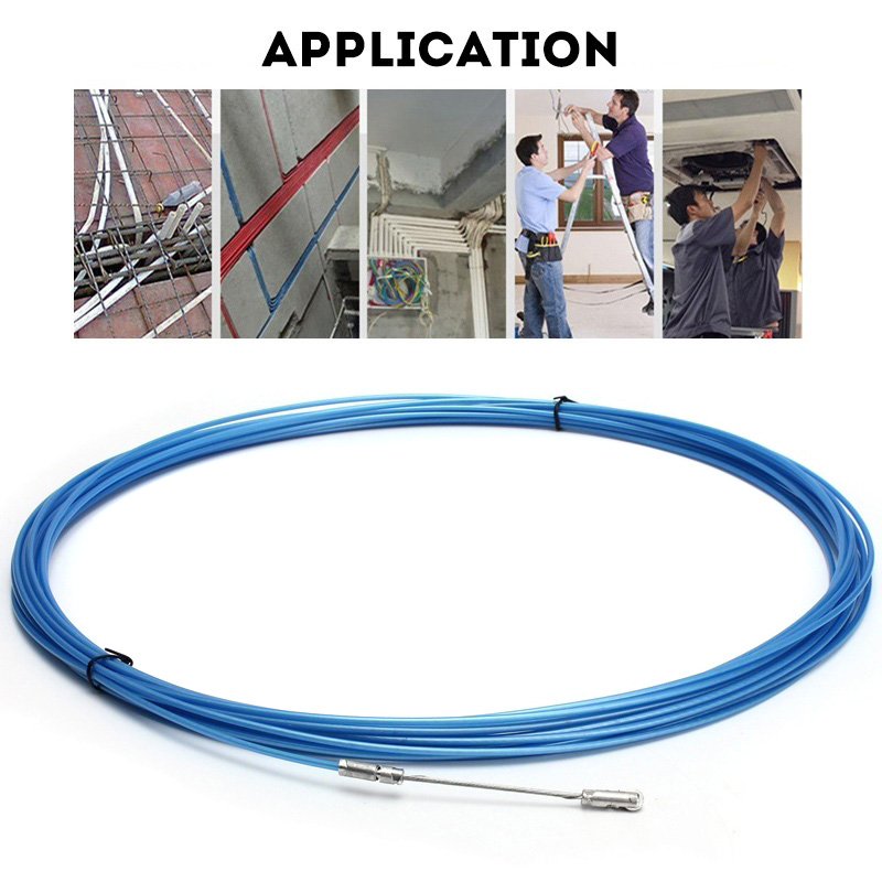 2019 Hot Electrician Tape Conduit Ducting Cable Puller Tools Wheel Pushing for Wiring Installation QJ888