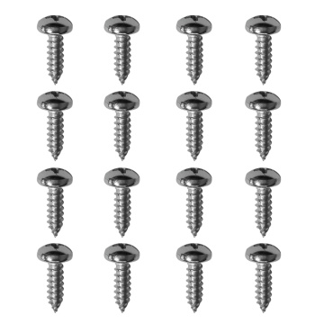 New 20 Pieces DIY M5 16mm Stainless Steel Self-Tapping Screws Kayak Canoe Accessories Marine Boat Replacement for Woodworking