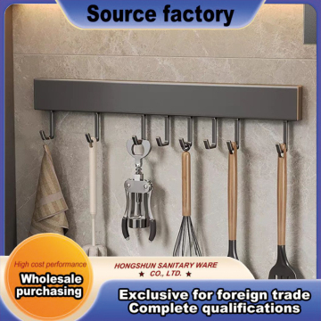 Space-Saving Kitchen Hook Holder Storage Rack