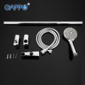 GAPPO 1Set High quality Wall Mounted Hand Shower set Stainless steel Slide Bar with 5Mode hand held shower in 1.5M hose GA8006