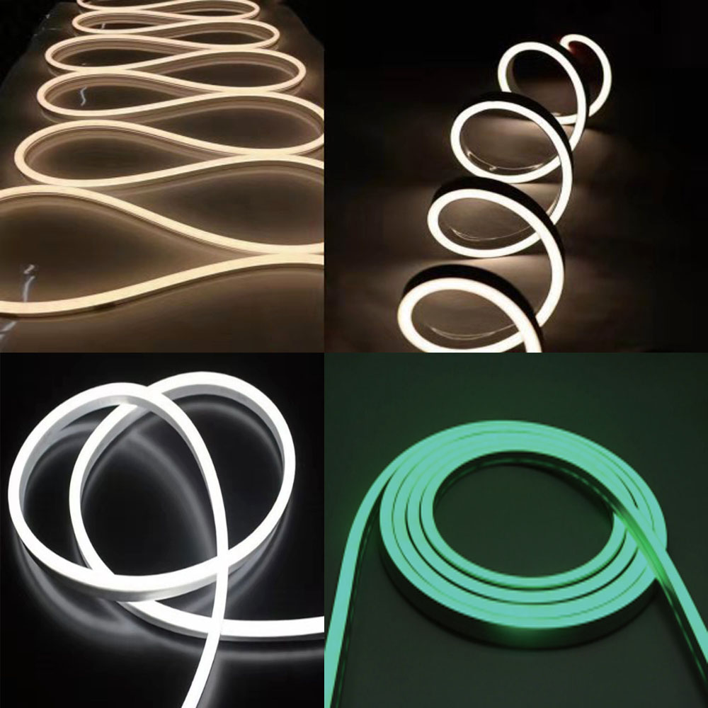 WS2812B WS2811 Led Neon Tube Silicone 1/2/3/4/5m Soft Strip Soft Tube IP67 Waterproof For Home Decoration