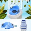 Baby Potty Toilet Training Safe Seat Portable Toilet Ring with Armrest