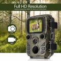 Mini Night Hunting Cameras Photo Trap 1080P Hunting Trail Camera 12MP IR Wildlife Scouting Camera with Mounting Strap