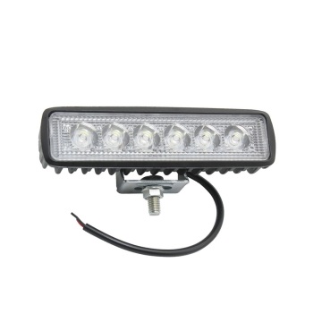 1PC ANBLUB 6 inch 18W LED Car Work Light Bar DRL Light 12V Motorcycle Truck Trailer Lorry Offroad SUV 4X4 ATV 4WD Work Lamp